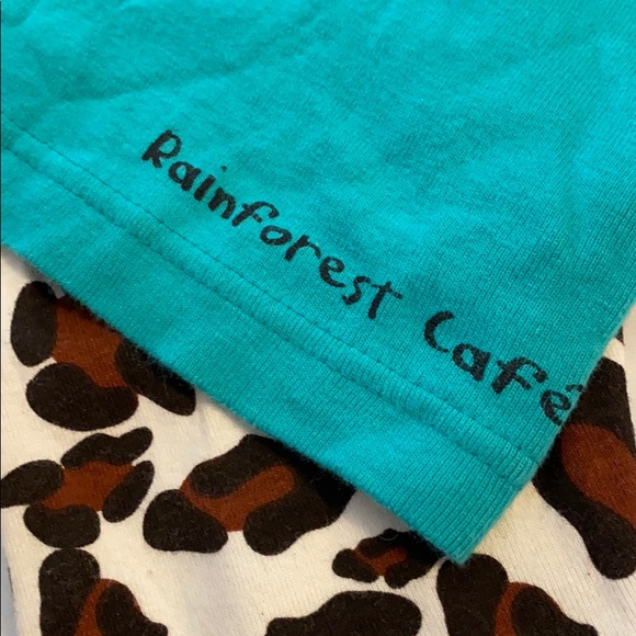 Kids Cheetah Pajama Set Rainforest Cafe - Picture 2 of 5